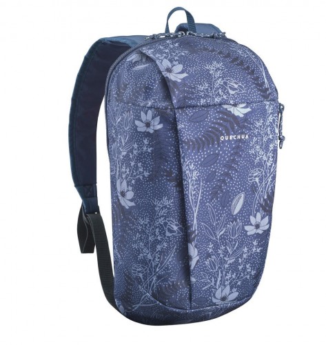 Mochila 10L QUECHUA NH100  - Azul floreado 