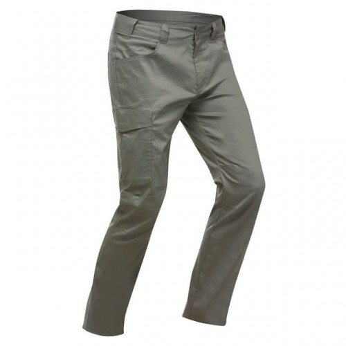 Pantalon trekking QUECHUA NH100 Hombre - Verde Kakhi