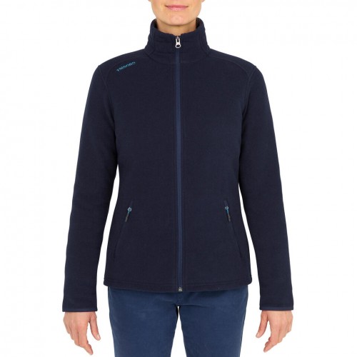 Chaqueta polar con Efecto Perlante TRIBORD Mujer - Azul oscuro