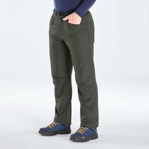 Pantalon de nieve Perlante U-Warm Hombre QUECHUA -Verde
