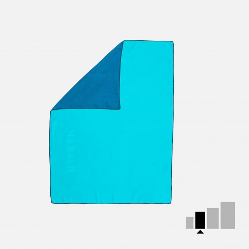 Toalla Microfibra NABAIJI 60 x 80cm - Turquesa-Azul