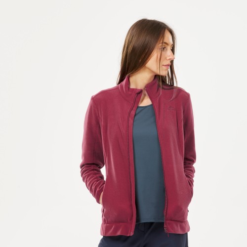 Chaqueta polar QUECHUA MH120 Mujer - Magenta