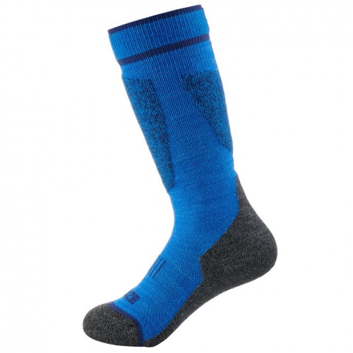 Calcetines termicos WEDZE Ski 100 - Azul electrico