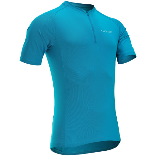 Camiseta Maillot Ciclismo TRIBAN Essential Hombre - Aguamarina