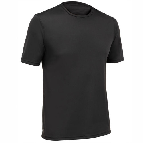 Camiseta Anti UV UPF50+ Manga Corta Top OLAIAN Hombre - Negro