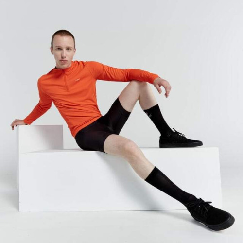 Camiseta TRlBAN Anti Uv Manga Larga Ciclismo - Naranja