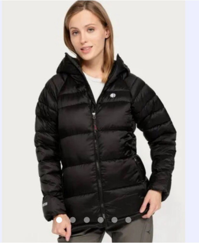 Casaca Larga Acolchada Mujer MOUNTAIN GEAR - Negro